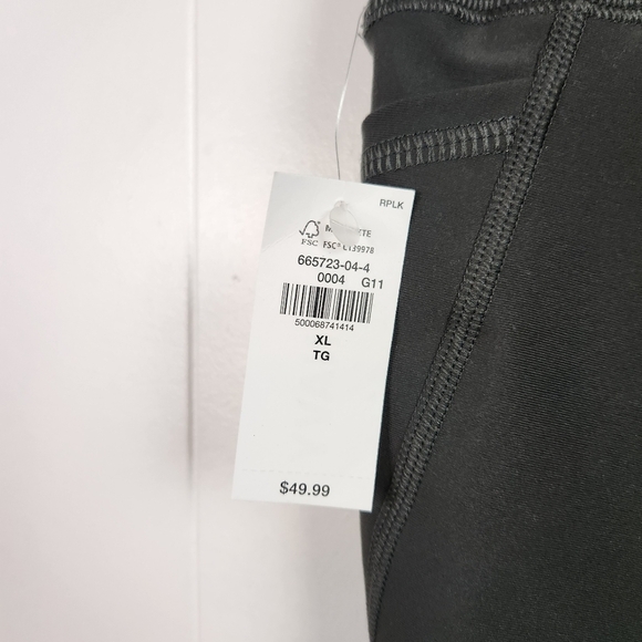 Old Navy Slim Bootcut Flare Leggings High Rise Pockets Olive Green Size Xl New - Picture 4 of 5